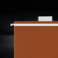 Etiquetas para Carpetas de Archivo, 100 Juegos de Etiquetas para Carpetas de Archivo Colgantes, Etiquetas de 2 Pulgadas y Insertos para Archivos Colgantes