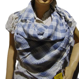 Pañuelo Sarong/Pareo Unisex de Rayón de Alta Calidad LOWELL CRAFT, Diseño a Rayas con Sensación de Cachemira, para Hombre, Estilo Casual de Verano - Product Image 1