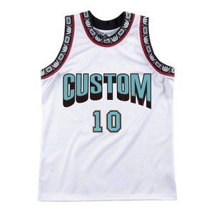 Venta al por Mayor de Camisetas de Baloncesto Unisex de Talla Grande, Cómodas, Transpirables, con Estampado por Transferencia de Calor Personalizado para Otoño e Invierno - Product Image 1