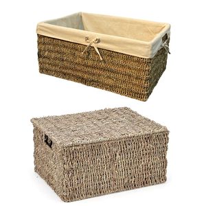 PHU HAO Premium Eco-Friendly Wicker SEAGRASS Storage <b>Basket</b> Fruit, <b>Bread</b> and Kitchen Counter Storage <b>Basket</b> - Product Image 1
