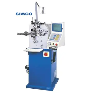 Simco csc-208 इंद्रधनुष वसंत वसंत बनाने की मशीन/छोटे वसंत बनाने 0.13-0.8mm व्यास