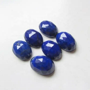 Prix abordable naturel 5mm x 7mm Lapis Lazuli Rose coupe ovale lisse Cabochon fait à la main lâche bijoux de pierres précieuses à la livraison gratuite - Product Image 3