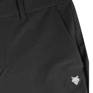 Pantalones de Golf Formales de Primera Calidad para Hombre, Corte Recto, Color Negro, Cierre de Botón, Estilo Informal, para Otoño - Product Image 4