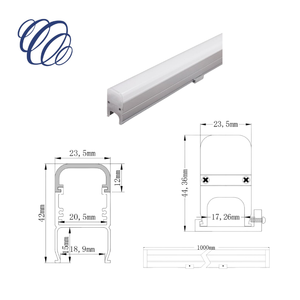Módulo de luz arquitectónica lineal LED para exteriores, resistente al agua IP65, para jardín y contorno de pared. - Product Image 2