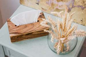 Artículo especial: cajas de pañuelos sin terminar, caja de pañuelos de madera para venta al por mayor, hecha a medida en Vietnam - Product Image 4