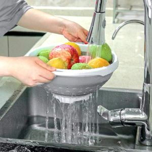 Scolapasta Pieghevole Resistente da 5 Quarti (1,25 Galloni) per Drenare Pasta, Verdure e Frutta - Nuovo Essenziale per la Cucina di Casa - Product Image 5