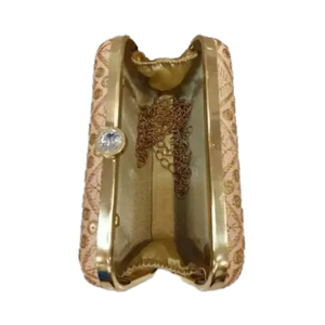 Embrayages brodés fantaisie à la mode pour femmes avec doublure en coton broderie décorative - Product Image 3