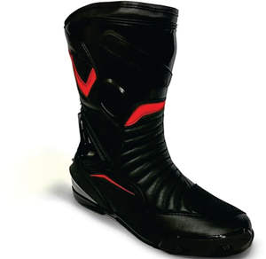 Botas de Motociclismo Hechas a Medida, Zapatos de Carreras de Cuero para Hombre, Botas de Motocicleta de la Mejor Calidad, Botas de Carreras de Cuero para Hombre - Product Image 5