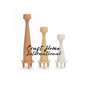 Porte-bougie en métal de style nordique, centre de table minimaliste scandinave, décoration moderne pour la maison, accent pour mariage et fête - Product Image 6