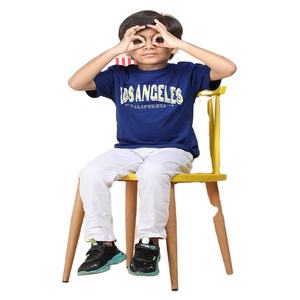 Smart Look 100% coton dans différentes méthodes d'impression et matériaux T-shirt à col rond pour garçon en stock à vendre - Product Image 4