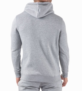 Sweat à capuche de fitness pour hommes brodé sur mesure pull de gym épais sports d'extérieur course à pied coupe-vent haut coupe-vent pantalon de survêtement haut - Product Image 4