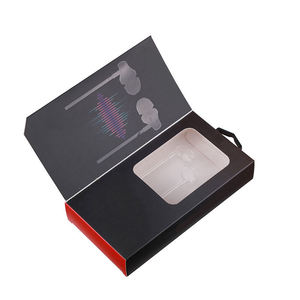 Custom Logo Wireless Headset Packaging Cardboard Box Fashion Design Earphone Package Paper Box Headphone Packaging - Product Image 6