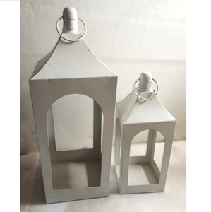 Lanternes et bougeoirs métalliques Aurora Glow : Décoration de Noël tendance 2025 avec lanterne à bougie à lueur céleste pour mariage - Product Image 6