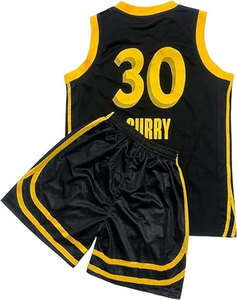 Ensemble de maillots de basket-ball pour hommes adultes à séchage rapide, respirant, léger, en polyester, tenue d'entraînement sportive fabriquée au Pakistan - Product Image 1