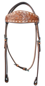 Bridon en cuir occidental de haute qualité, style western, couleur marron, sculpté à la main, fabriqué par un exportateur 522 - Product Image 3