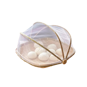 VIETCHOICE Vietnam Cesta de Almacenamiento de Bambú Ecológica y Duradera a Precio Económico para Verduras/Frutas/Pan de Alta Calidad - Product Image 1