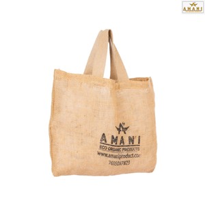 Bolsas de Yute con Logotipo Personalizado, Bolsas Reutilizables de Fibra Natural para Eventos Promocionales y Pedidos al por Mayor - Product Image 4