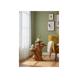 Expositor de Raíz de Teca Orgánica Único, Hecho a Mano, de Madera Maciza, Diseño Rústico para Interiores/Exteriores para Diwali por ARTERRA - Product Image 3