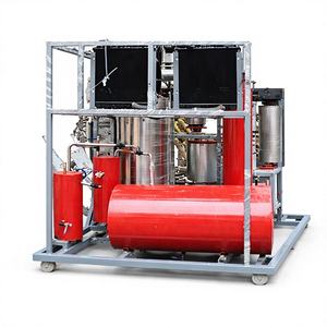 Planta de destilación molecular avanzada de 120C para aceite industrial y diésel con sistema automático de separación de agua - Product Image 6