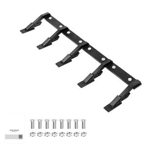 Barra Dentata Rinforzata a 46 Denti per Benna, per Trattore Kobelco, Caricatore Skidsteer, Capacità di Carico 4560 Libbre, Bullone 5 Denti - Product Image 1