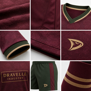 2026 New Season Retro Football Shirt Kit Bulk: Vintage Style <b>Soccer</b> Jersey with Modern Sublimation Printing Teamwear Uniform - Product Image 6