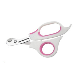 Professional Cat Nail Clipper Pink Stainless Steel Pet Nail Trimmer with Safety Guard Ergonomic Non Slip Handle for Safe - Product Image 3