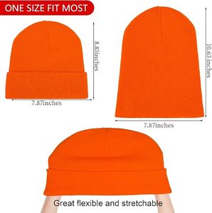 Gorro de Punto de Invierno al por Mayor, Gorro con Logo Personalizado, Gorro Cálido con Puño, Gorro Unisex de Punto Acanalado, Gorro de Invierno con Bordado Personalizado - Product Image 2
