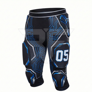 Nouveaux shorts de football américain, imprimés par sublimation, tissu 100% polyester, shorts de football américain - Product Image 2