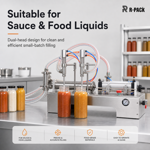 Machine de remplissage de liquides <span class=keywords><strong>à</strong></span> double tête DY-3000D électro-pneumatique 220V 3000ml 120-3600BPM en acier inoxydable 304 pour fûts d'huile comestible et d'huile végétale - Product Image 5