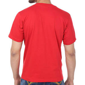 New Arrival 2025 Wholesale Casual Wear Men Outdoor Training Gym Wear T-<b>shirt</b> Workout Breathable Men's T-<b>shirts</b> Red <b>Colour</b> - Product Image 6