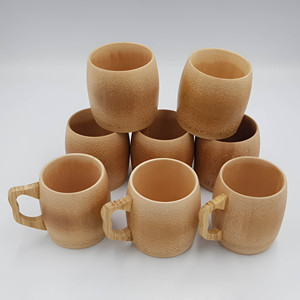 ชาและกาแฟที่เป็นมิตรกับสิ่งแวดล้อมธรรมชาติดื่มถ้วยไม้ไผ่แก้วเบียร์หัตถกรรมจากเวียดนาม - Product Image 3