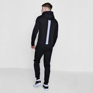 Conjunto de chándal de entrenamiento con tela elástica y opciones de logotipo personalizado del equipo disponibles de fábrica de ropa deportiva - Product Image 4