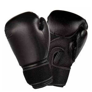 Leather/PU Leather Professional Sparring Punch <b>Gloves</b> for Sanda MMA Muay Thai Boxing Training Non-Slip Adjustable Wrist Strap - Product Image 2