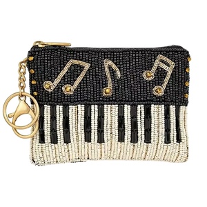 Preppy Coin Purse Beaded <b>Bag</b> Custom <b>Change</b> Purse Beaded Wallet Pouch Unique Birthday Gifts - Product Image 1