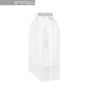 Housse de protection anti-poussière pour vêtements avec fermeture éclair, sacs de rangement suspendus pour costumes, protège-vêtements - Product Image 3