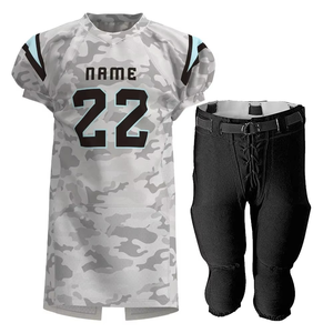 Custom Football <b>Uniform</b> Manufacturer American Football Jersey Pants Set (Short Sleeve Plus Size) Private <b>Label</b> Wholesale - Product Image 1