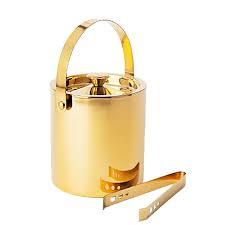 Cubo de hielo de latón de alta resistencia para uso comercial en bares, con construcción robusta, acabado pulido y aislamiento confiable para un enfriamiento prolongado. - Product Image 5