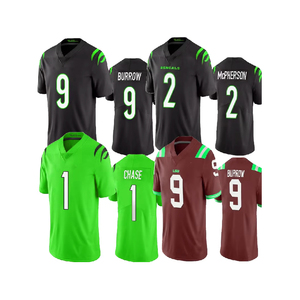 Camiseta Deportiva de Fútbol Americano Sublimada al por Mayor, Logotipo Personalizado, Poliéster Transpirable, Ropa de Rugby, Camisetas de Fútbol - Product Image 6