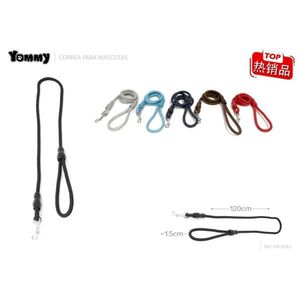 Laisse pour chien Yommy Pet, corde ronde de 120 cm avec clip - Product Image 1