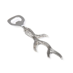 Abridor de Botellas Duradero en Tono Plateado con Diseño de Asta de Ciervo, Único, de Aleación de Zinc, Herramienta de Bar Vintage, Regalo en Oferta - Product Image 6