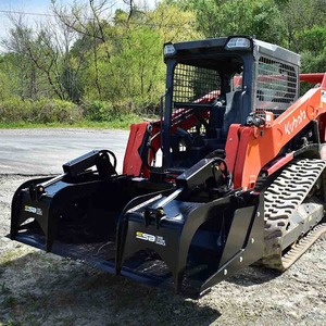 Excellent Kubota Skid Steer Loader With Mulcher Built For <b>Powerful</b> <b>Brush</b> Clearing And Maximum Performance - Product Image 3
