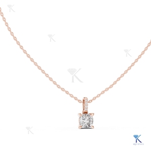 จี้เพชรเพทายสังเคราะห์รูปดาวแปดแฉก Pave Lab Grown Diamond North Star ดีไซน์หรูหราประดับเพชรระยิบระยับ เหมาะสำหรับงานแต่งงานและเป็นของขวัญ - Product Image 2