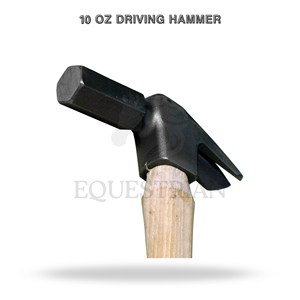 Martillo de 10 oz para el Cuidado de Pezuñas de Caballos, Herramienta Veterinaria para el Clavado de Herraduras - Product Image 2
