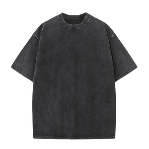เสื้อยืดผ้าฝ้าย 100% สกรีนโลโก้ตามสั่ง สไตล์สตรีทแฟชั่น แขนสั้น ปักลาย ดีไซน์ยุโรปอเมริกา ไซส์ยุโรปอเมริกา พิมพ์ลาย - Product Image 3