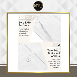 Pantalon décontracté en lin pour homme, en tissu Oxford, léger, de qualité supérieure, taille personnalisée, anti-plis, séchage rapide, avec une expérience approfondie et un design authentique. - Product Image 5