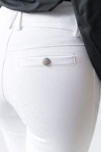 Pantalones de Montar a Caballo para Mujer de Alta Calidad con Logotipo Personalizado, Cómodos, Ligeros, Elásticos en Cuatro Direcciones, con Asiento Completo de Silicona - Product Image 5