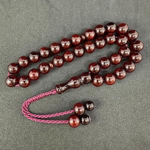 Tasbih Islámico de Resina Hecho a Mano, Figura de Oración con Forma de Búho, Tema de Ángel, Elegante Regalo Musulmán para la Adoración Diaria y Decoración del Hogar - Product Image 1