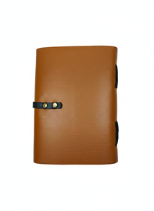 สมุดบันทึกหนังวินเทจทำมือพร้อมตัวล็อค ของที่ระลึกสำหรับการเดินทาง ของขวัญ บันทึกความทรงจำกลางแจ้ง บันทึกส่วนตัว สไตล์เรียบง่าย - Product Image 6