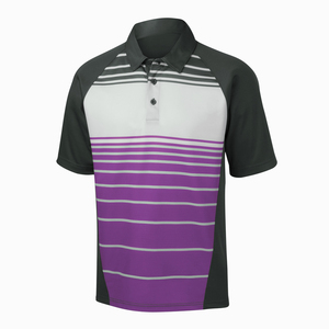 Chemise à manches courtes unie pour homme, style décontracté, coupe classique, 100% polyester, séchage rapide, blanc, marine, rouge - Product Image 6