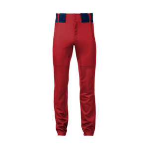 Pantalon de baseball unisexe personnalisé avec passepoil, professionnel, à bas ouvert, pour softball, couleur unie, pour match d'équipe, été, imprimé, 100% coton - Product Image 5